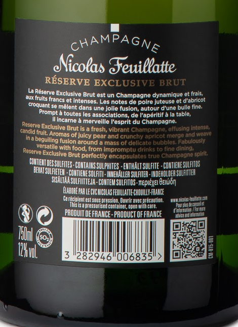 Champagne Réserve Exclusive Brut | Svinando