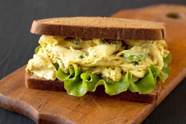 Coronation Chicken Sandwich Coronation Chicken Sandwich