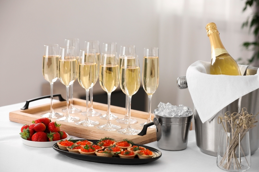 champagne and food pairings