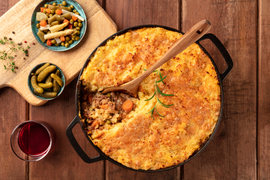 Sheperds pie and wine pairings
