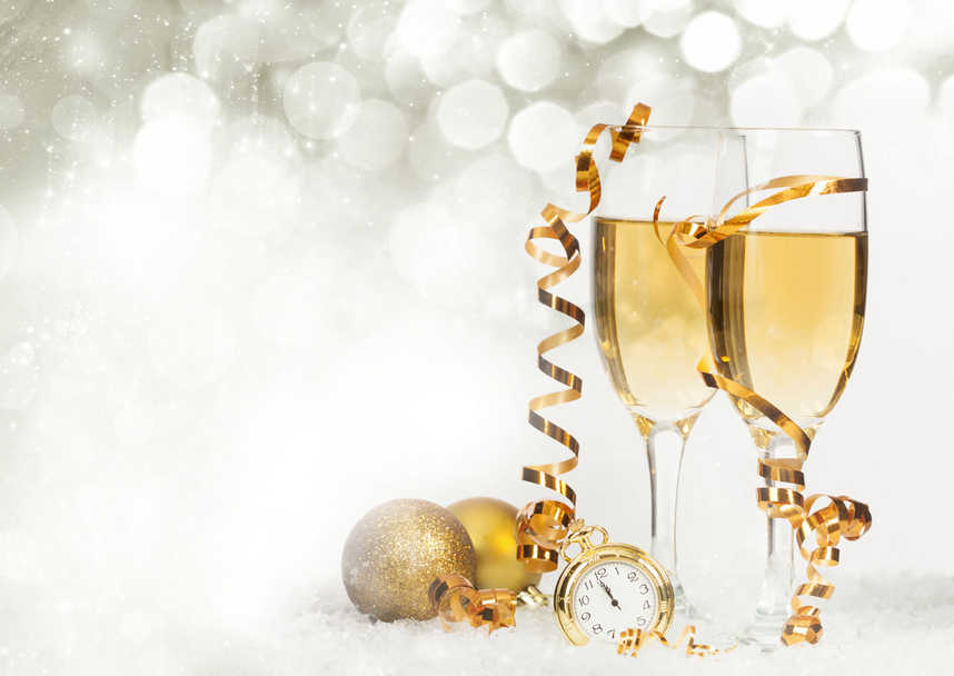 Trento DOC and snowflakes