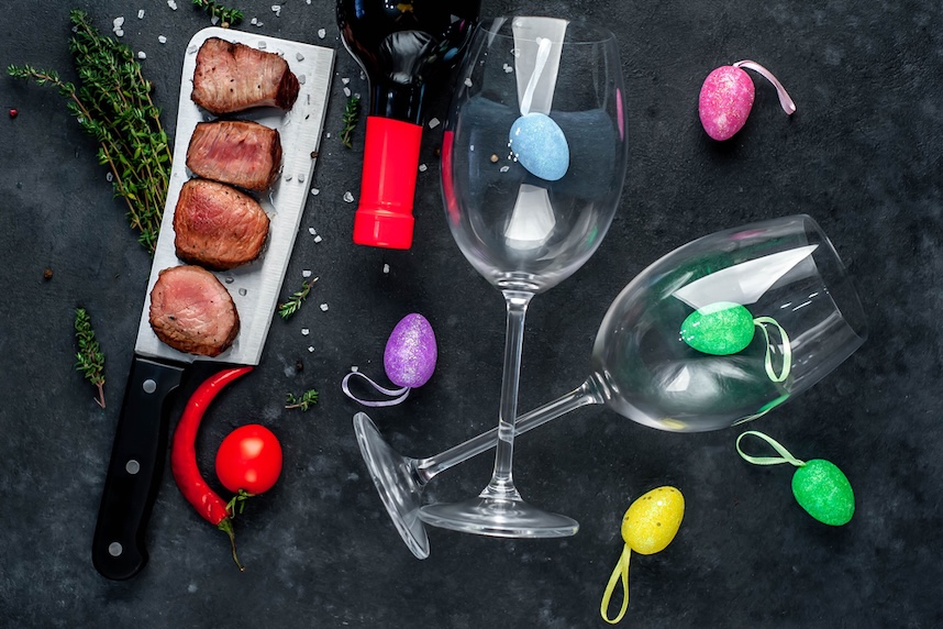 wine to pair with lamb at easter